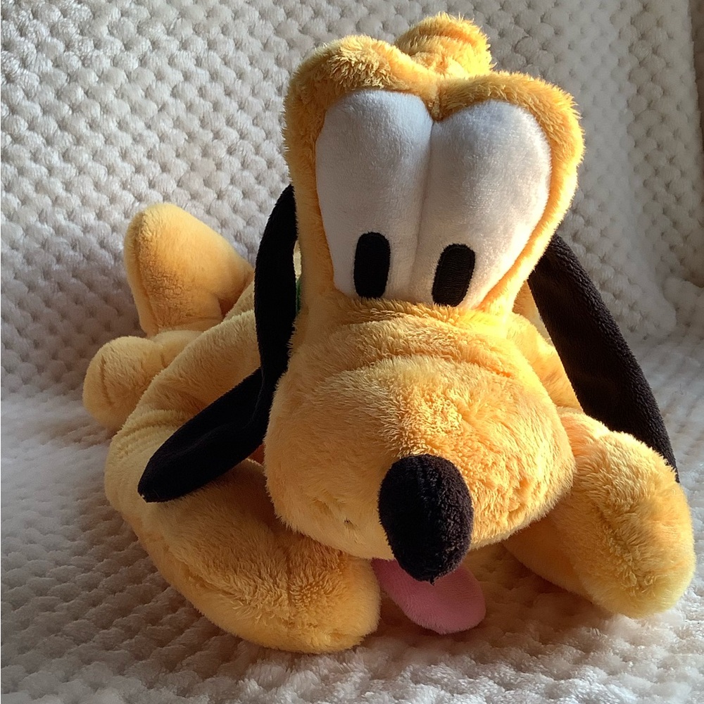 Disney Pluto Puppy Dog Stuffed Animal Plush Toy 17in